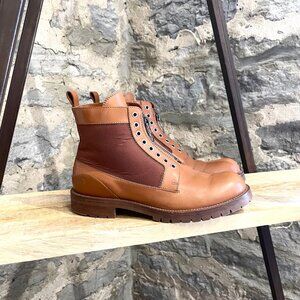 Louis Vuitton Bengale Brown Leather Ankle Boots